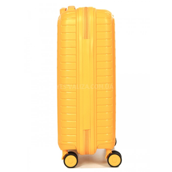 Валіза ручна поклажа S поліпропілен жовта 55х36х20см/35л/2.5кг/Snowbal, фото 5