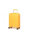 Чемодан ручная кладь S полипропилен жёлтый 55х36х20/35л/2.5кг/Snowball, фото 12