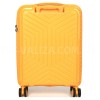 Валіза ручна поклажа S поліпропілен жовта 55х36х20см/35л/2.5кг/Snowbal, фото 13