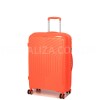 Валіза середня M поліпропілен оранж 67х47х26(+5)см/83л/3.7кг/Snowball, фото 12