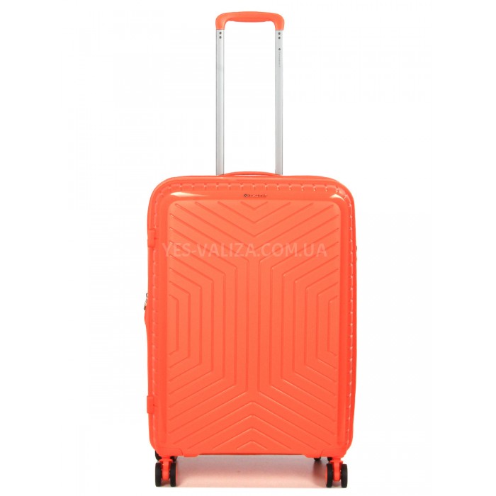 Чемодан средний M полипропилен оранж 67х47х26(+5)см/83л/3.7кг/Snowball, фото 1