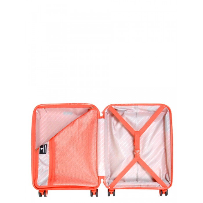 Валіза ручна поклажа S поліпропілен оранж 55х36х20см/35л/2.5кг/Snowbal, фото 10