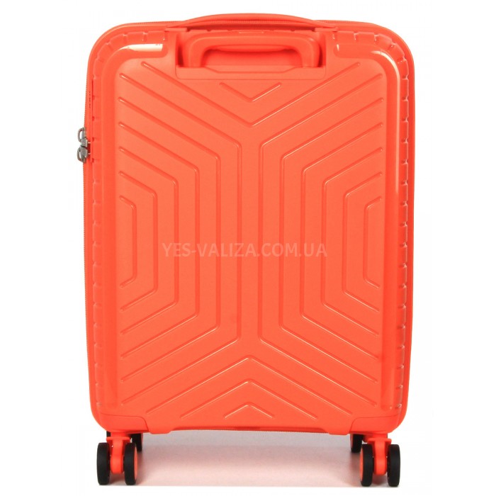 Чемодан ручная кладь S полипропилен оранж 55х36х20см/35л/2.5кг/Snowbal, фото 3