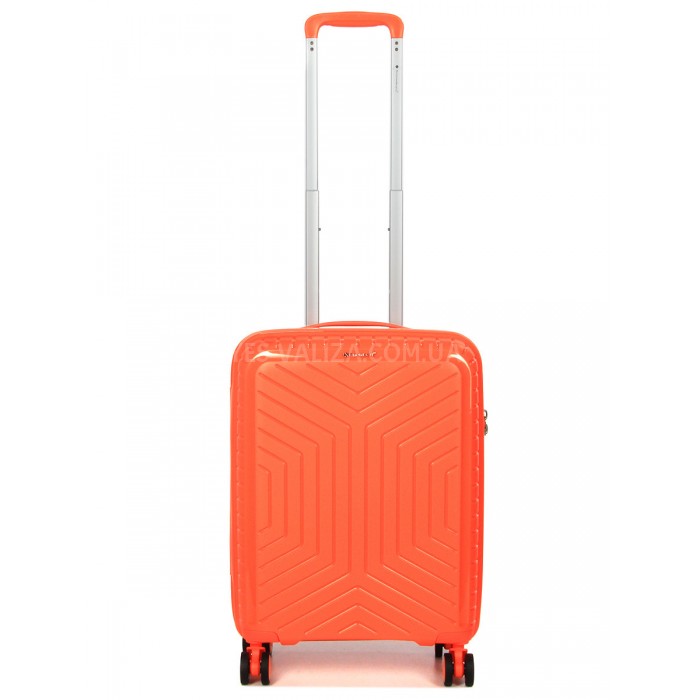 Чемодан ручная кладь S полипропилен оранж 55х36х20см/35л/2.5кг/Snowbal, фото 1