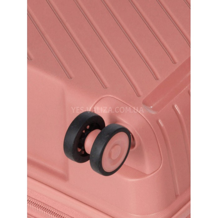 Валіза ручна поклажа S поліпропілен пудра 55х36х20см/35л/2.5кг/Snowbal, фото 9