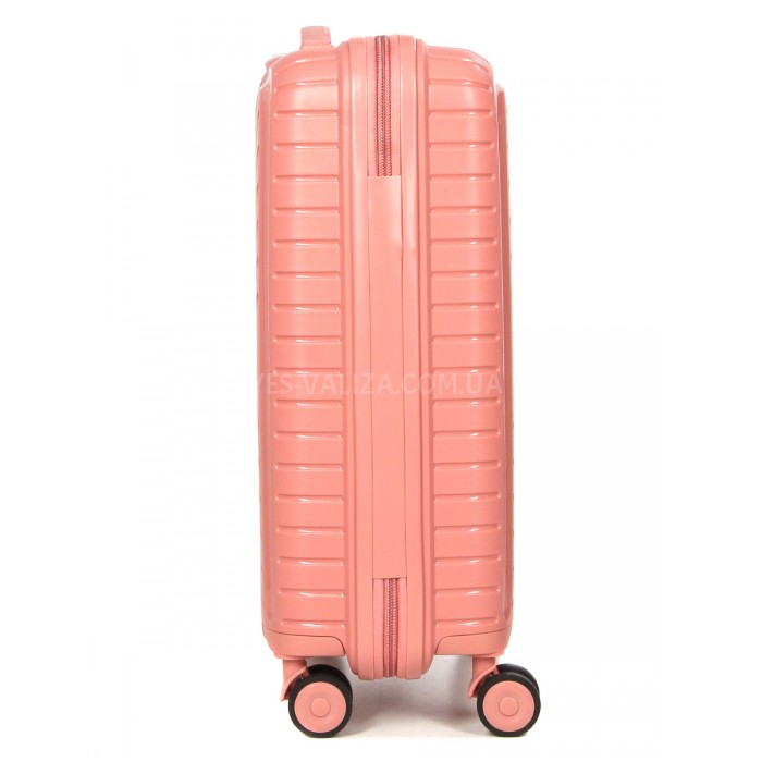 Чемодан ручная кладь S полипропилен пудра 55х36х20см/35л/2.5кг/Snowbal, фото 5