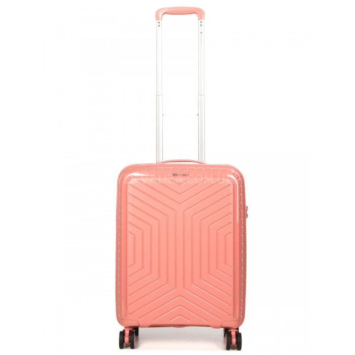 Валіза ручна поклажа S поліпропілен пудра 55х36х20см/35л/2.5кг/Snowbal, фото 1