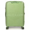 Чемодан средний M полипропилен зелёный 67х47х26+5см/83л/3.7кг/Snowball, фото 13
