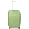Чемодан средний M полипропилен зелёный 67х47х26+5см/83л/3.7кг/Snowball, фото 11
