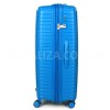 Валіза велика L поліпропілен блакитна 77х53х32+5см/133л/4.4кг/Snowball, фото 14