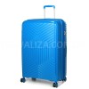 Чемодан большой L полипропилен голубой 77х53х32+5см/133л/4.4кг/Snowbal, фото 12