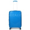Чемодан средний M полипропилен голубой 67х47х26+5см/83л/3.7кг/Snowball, фото 11