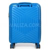 Чемодан ручная кладь S полипропилен голубой 55х36х20/35л/2.5кг/Snowbal, фото 13