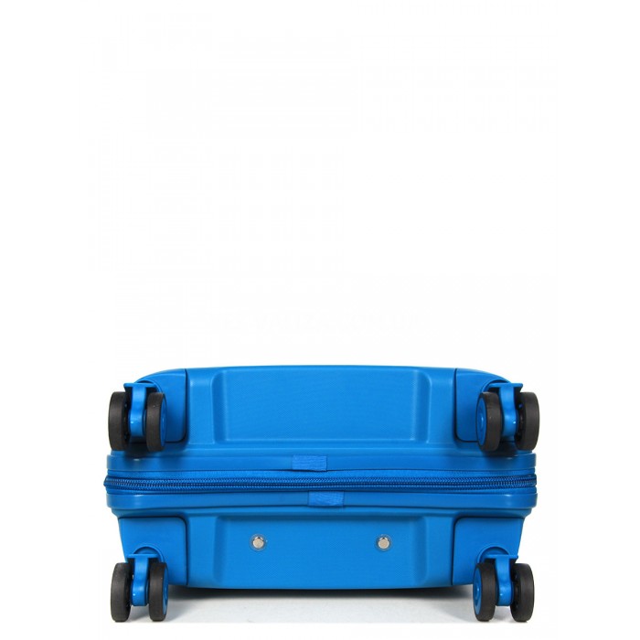 Валіза ручна поклажа S поліпропілен блакитна55х36х20/35л/2.5кг/Snowbal, фото 7