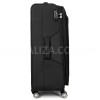 Чемодан большой L ткань чёрный 77х47х32(+5)см/119л/3.9кг/Snowbal 87303, фото 14