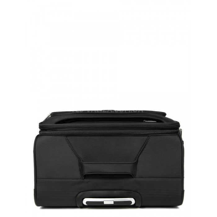 Чемодан большой L ткань чёрный 77х47х32(+5)см/119л/3.9кг/Snowbal 87303, фото 6