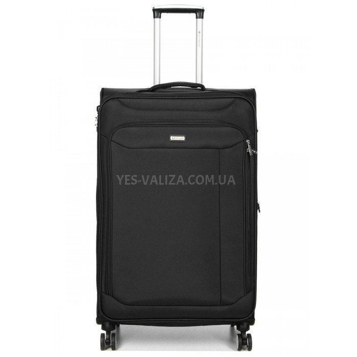 Валіза велика L тканина чорна 77х47х32(+5)см/119л/3.9кг/Snowball 87303, фото 1