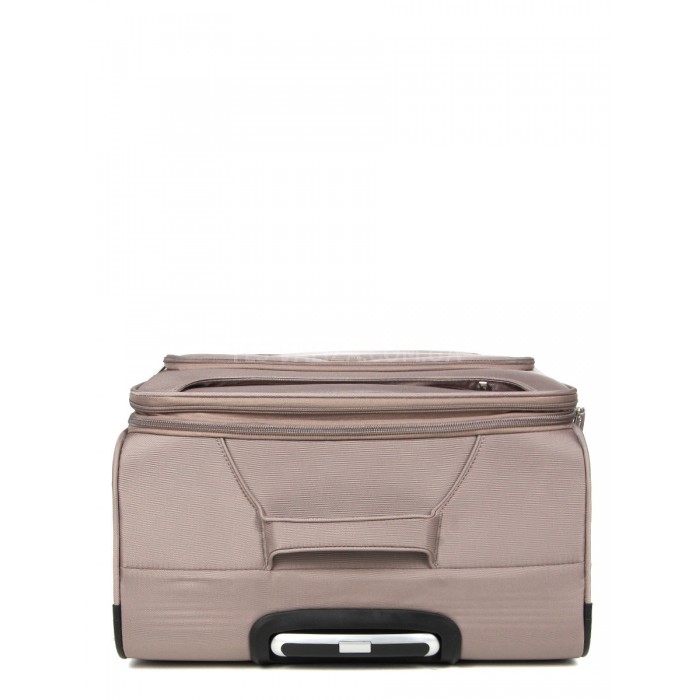 Чемодан большой L ткань бежевый 77х47х32+5см/119л/3.9кг/Snowball 87303, фото 6