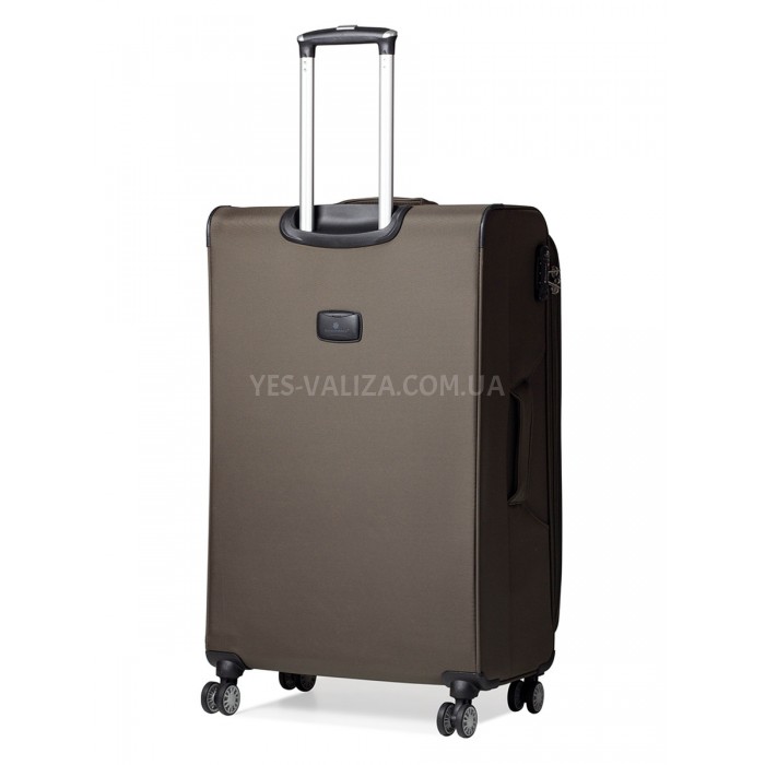 Чемодан большой L ткань хаки 77х47х32(+5)см/119л/3.9кг/Snowball 87303, фото 3