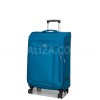 Чемодан средний M ткань бирюза 67х41х27(+5)см/83л/3.2кг/Snowball 87303, фото 12