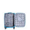 Чемодан средний M ткань бирюза 67х41х27(+5)см/83л/3.2кг/Snowball 87303, фото 20