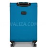 Валіза середня M тканина бірюза 67х41х27(+5)см/83л/3.2кг/Snowbal 87303, фото 13