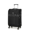 Чемодан средний M ткань чёрный 67х41х27(+5)см/83л/3.2кг/Snowball 87303, фото 12