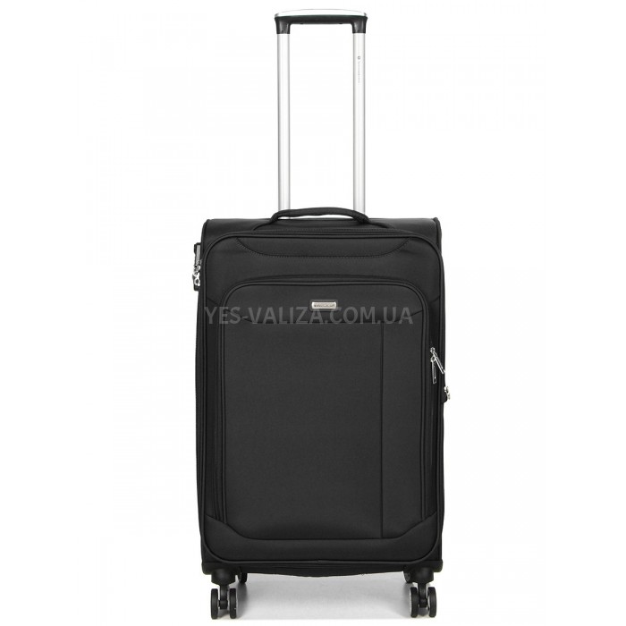 Валіза середня M тканина чорна 67х41х27(+5)см/83л/3.2кг/Snowball 87303, фото 1