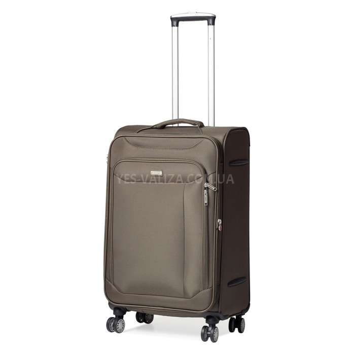 Валіза середня M тканина хакі 67х41х27(+5)см/83л/3.2кг/Snowball 87303, фото 2