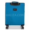 Валіза ручна поклажа S тканина бірюза 55х36х20/35л/2.5кг/Snowbal 87303, фото 13