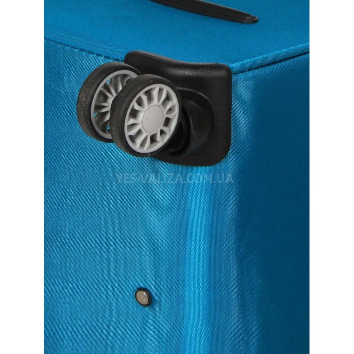Чемодан ручная кладь S ткань бирюза 55х36х20см/35л/2.5кг/Snowbal 87303, фото 9