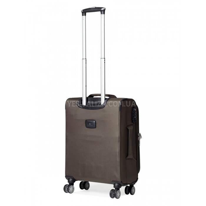 Чемодан ручная кладь S ткань хаки 55х36х20см/35л/2.5кг/Snowball 87303, фото 3