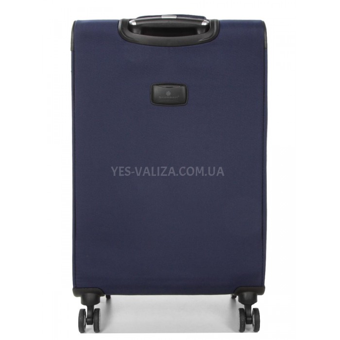 Чемодан средний M ткань синий 67х41х27(+5)см/83л/3.2кг/Snowball 87303, фото 3