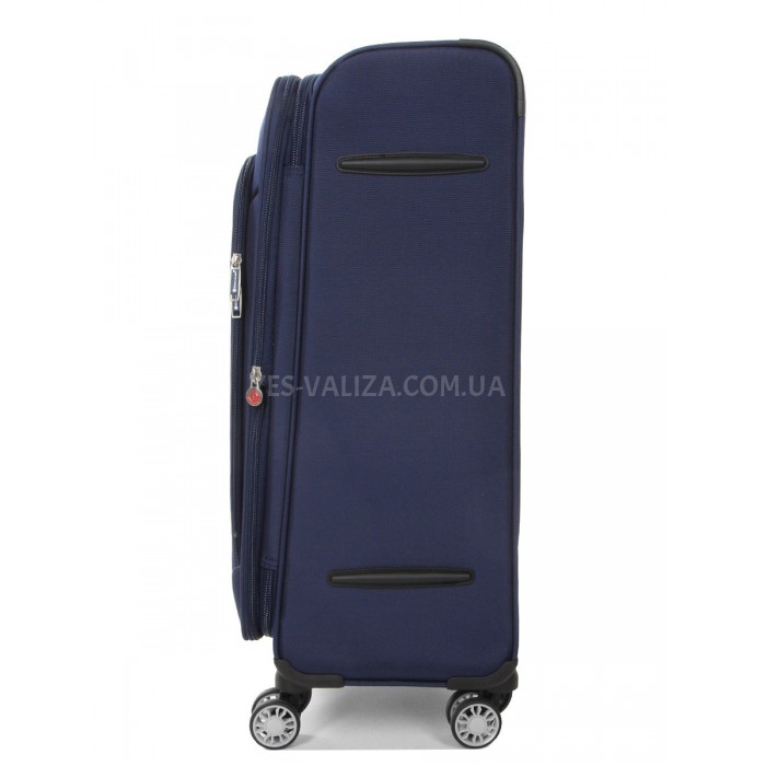 Чемодан средний M ткань синий 67х41х27(+5)см/83л/3.2кг/Snowball 87303, фото 5