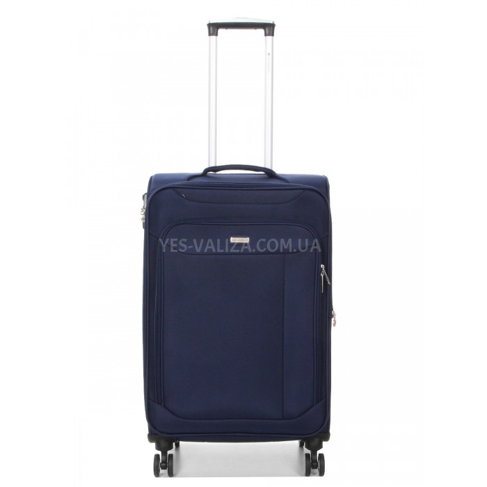 Чемодан средний M ткань синий 67х41х27(+5)см/83л/3.2кг/Snowball 87303, фото 1
