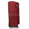 Чемодан большой L ткань красный 77х48х32+5см/110л/4.3кг/Worldline 620, фото 14