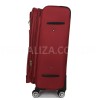 Чемодан большой L ткань красный 77х48х32+5см/110л/4.3кг/Worldline 620, фото 15