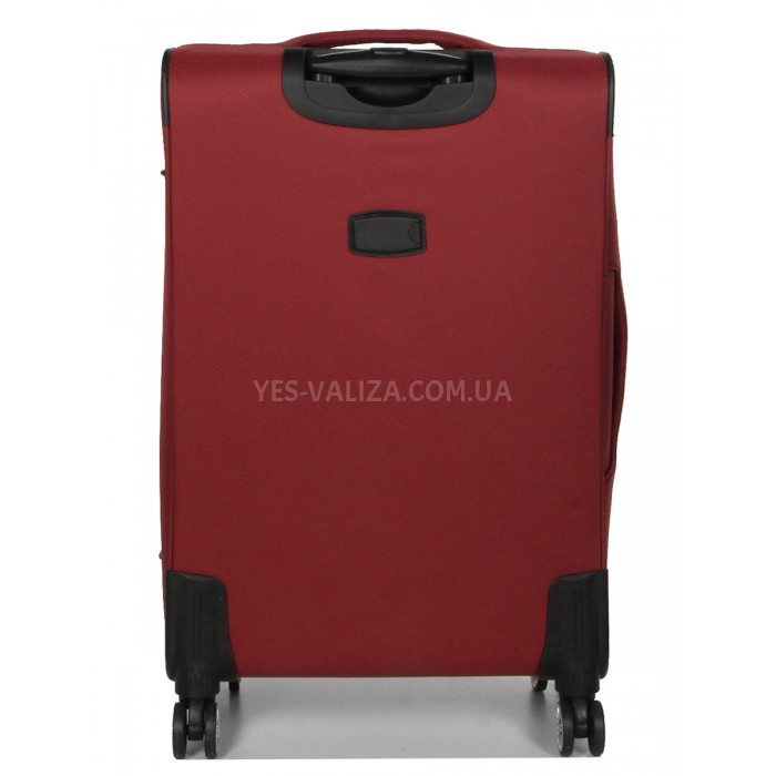 Валіза велика L тканина червона 77х48х32+5см/110л/4.3кг/Worldline 620, фото 3