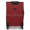 Чемодан большой L ткань красный 77х48х32+5см/110л/4.3кг/Worldline 620, фото 13