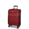 Чемодан средний M ткань красный 67х43х29(+5)см/77л/3.8кг/Worldline 620, фото 12