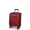 Чемодан малый S ткань красный 55х39х24(+5)см/44л/3.2кг/Worldline 620, фото 12