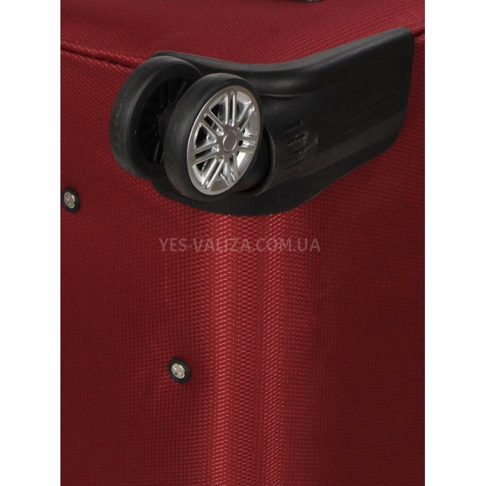 Валіза мала S тканина червона 55х39х24(+5)см/44л/3.2кг/Worldline 620, фото 10