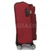 Валіза мала S тканина червона 55х39х24(+5)см/44л/3.2кг/Worldline 620, фото 15