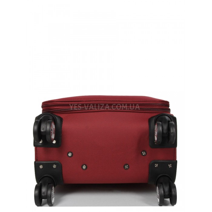 Валіза мала S тканина червона 55х39х24(+5)см/44л/3.2кг/Worldline 620, фото 7