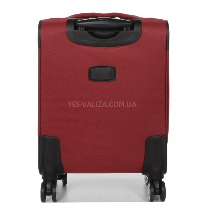 Валіза мала S тканина червона 55х39х24(+5)см/44л/3.2кг/Worldline 620, фото 3