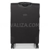 Валіза велика L тканина чорна 77х48х32(+5)см/110л/4.3кг/Worldline 620, фото 13
