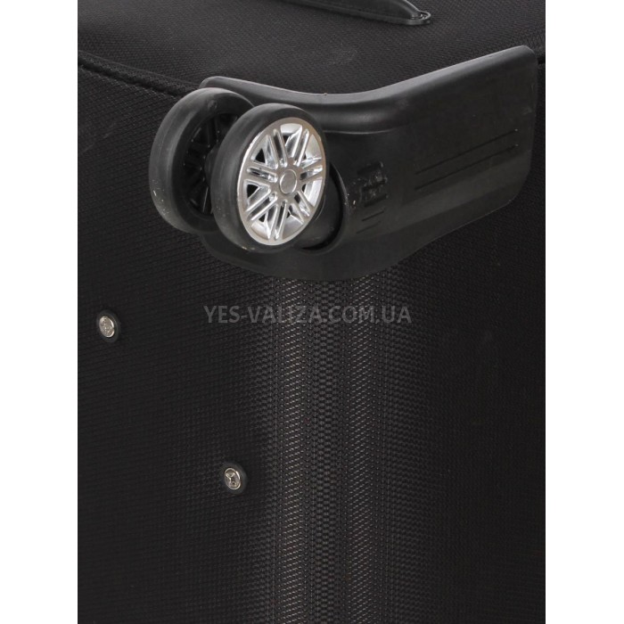 Чемодан большой L ткань чёрный 77х48х32(+5)см/110л/4.3кг/Worldline 620, фото 9