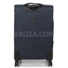 Чемодан большой L ткань синий 77х48х32(+5)см/110л/4.3кг/Worldline 620, фото 13