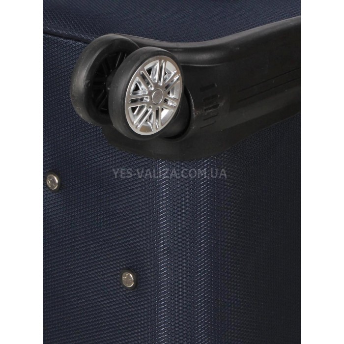 Валіза велика L тканина синя 77х48х32(+5)см/110л/4.3кг/Worldline 620, фото 9
