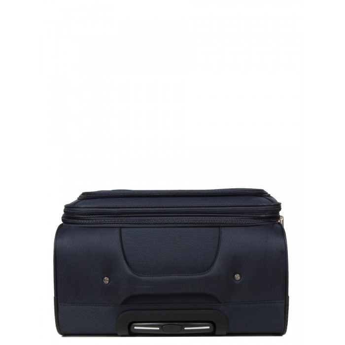 Валіза велика L тканина синя 77х48х32(+5)см/110л/4.3кг/Worldline 620, фото 6